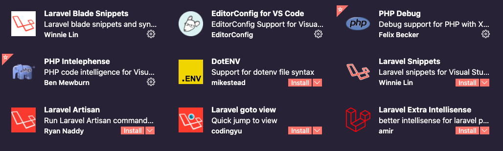 Laravel Extensions Pack